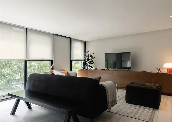 Suave Polanco Exclusive - Modern 2-bedroom In Polanco Apartment