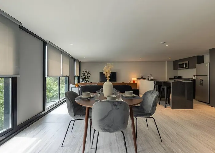 Apartment Suave Polanco Exclusive - Modern 2-bedroom In Polanco
